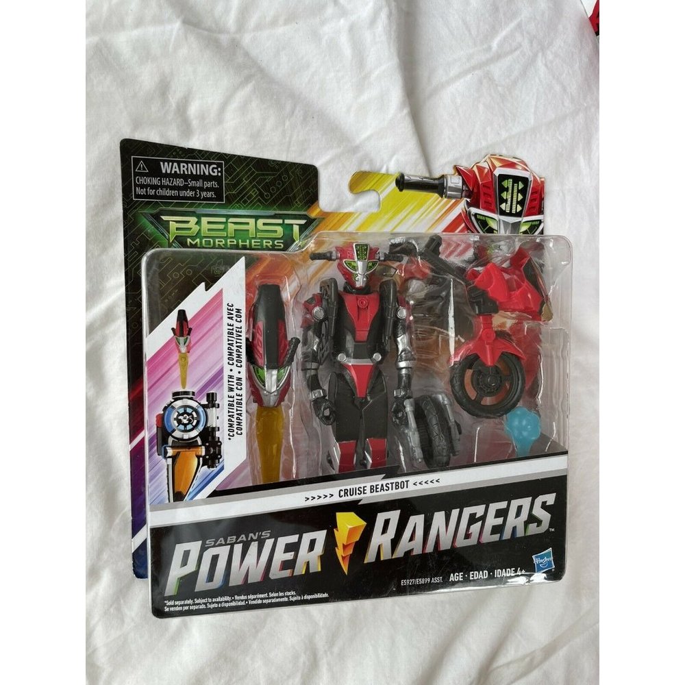 UNBOXED Saban's Power Rangers Beast Morphers CRUISE BEASTBOT 6"Action Figure Toy